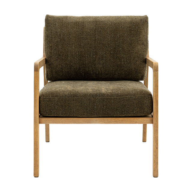 Cortona Armchair – Moss Green