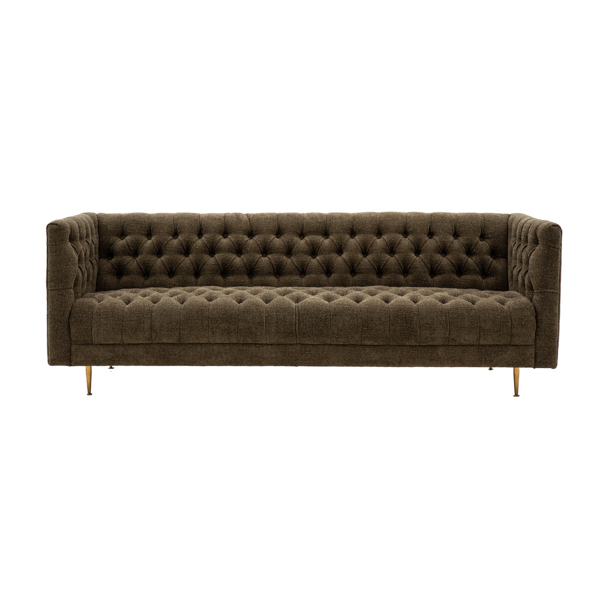 Dalton Chesterfield Sofa – Moss Green