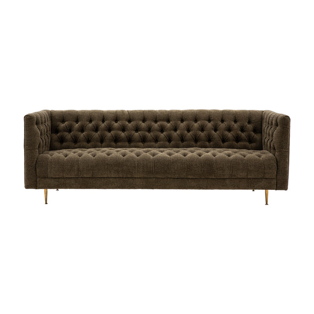 Dalton Chesterfield Sofa – Moss Green