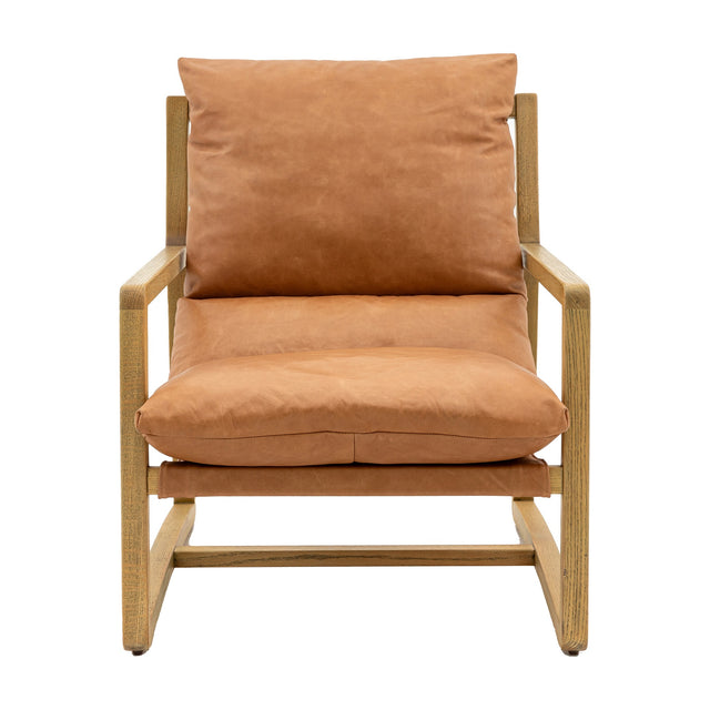Burela Lounge Chair – Tan
