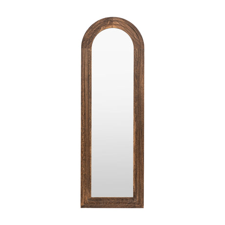 Beaufort Arched Full-Length Mirror – Dark Wood