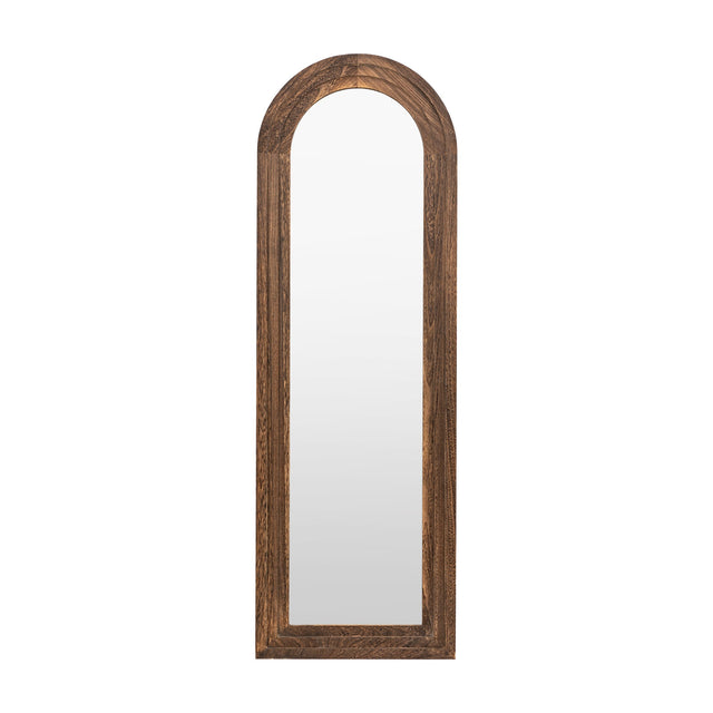 Beaufort Arched Full-Length Mirror – Dark Wood