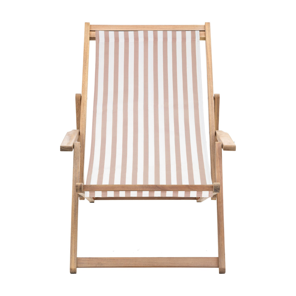 Creta Folding Deck Chair with Armrests