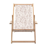 Creta Folding Deck Chair with Armrests