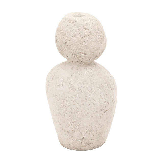 Ora Pebble Candle Holder – Stone