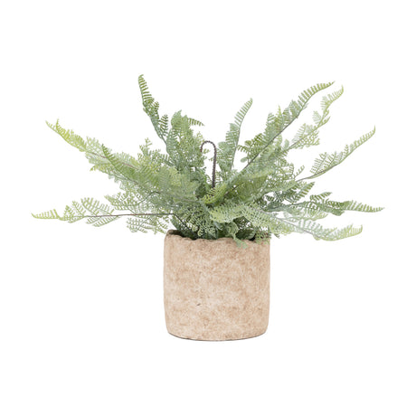 Artificial Potted Fern 350mm – Green