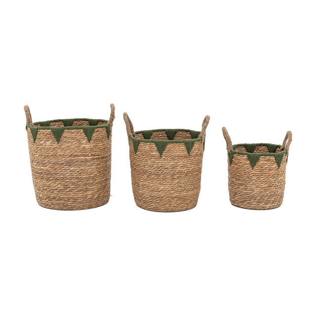 Elgon Woven Baskets Set of 3 – Natural