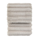Ribbed Faux Fur Throw