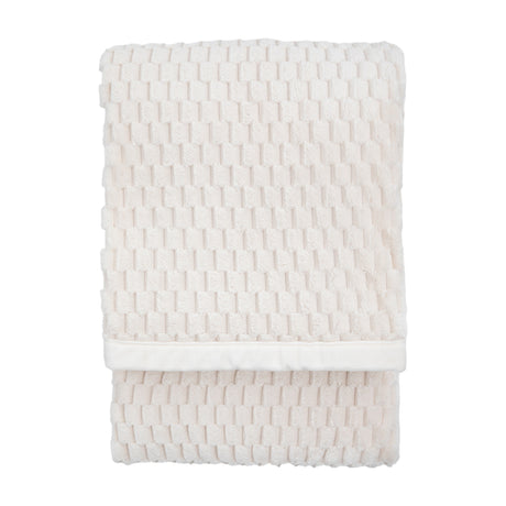 Jacquard Velvet Knitted Throw