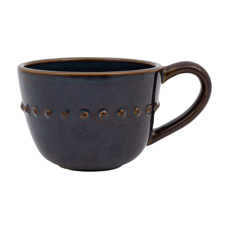 Reactive Organic Beaded Mug – Ink