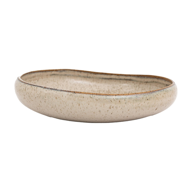 Speckle Glaze Pasta Bowl – Oatmeal