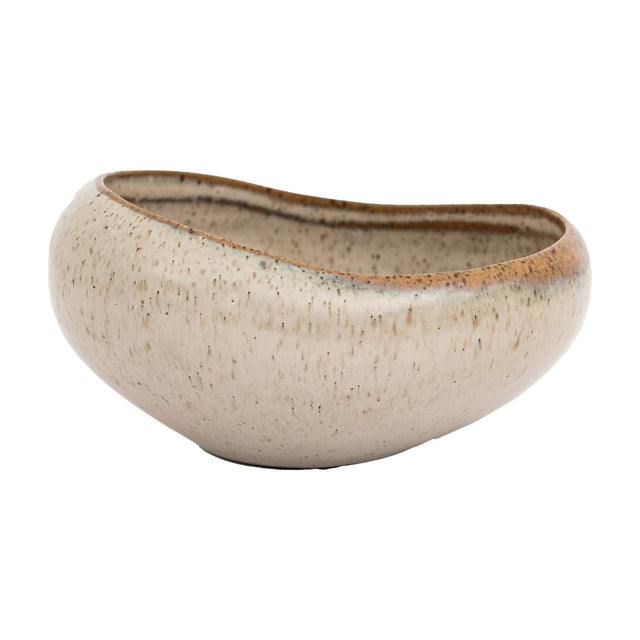 Speckle Glaze Ceramic Bowl – Oatmeal