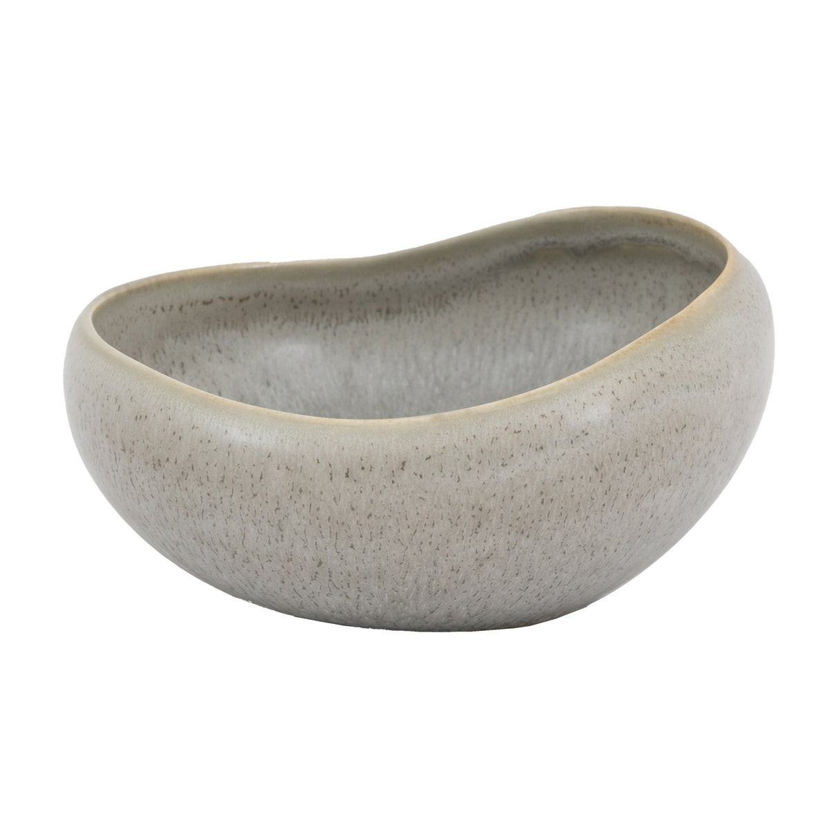 Pebble Glaze Bowl – Dove Grey