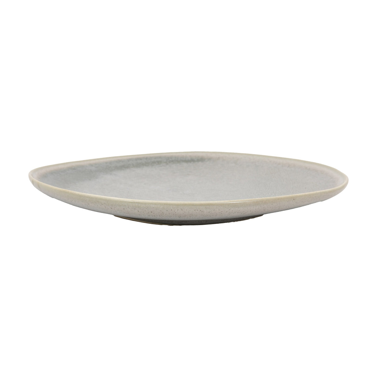 Pebble Glaze Dinner Plate Set of 4 – Dove Grey