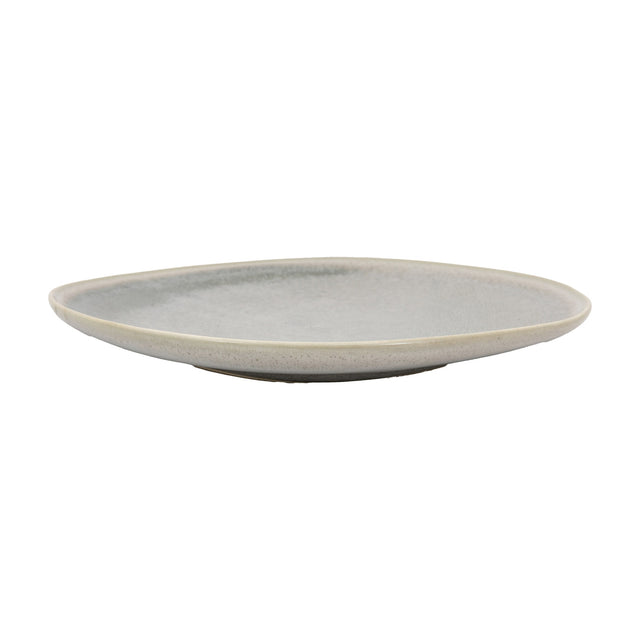 Pebble Glaze Dinner Plate Set of 4 – Dove Grey
