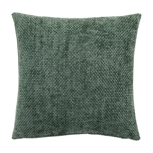 Basketweave Chenille Cushion Set of 2