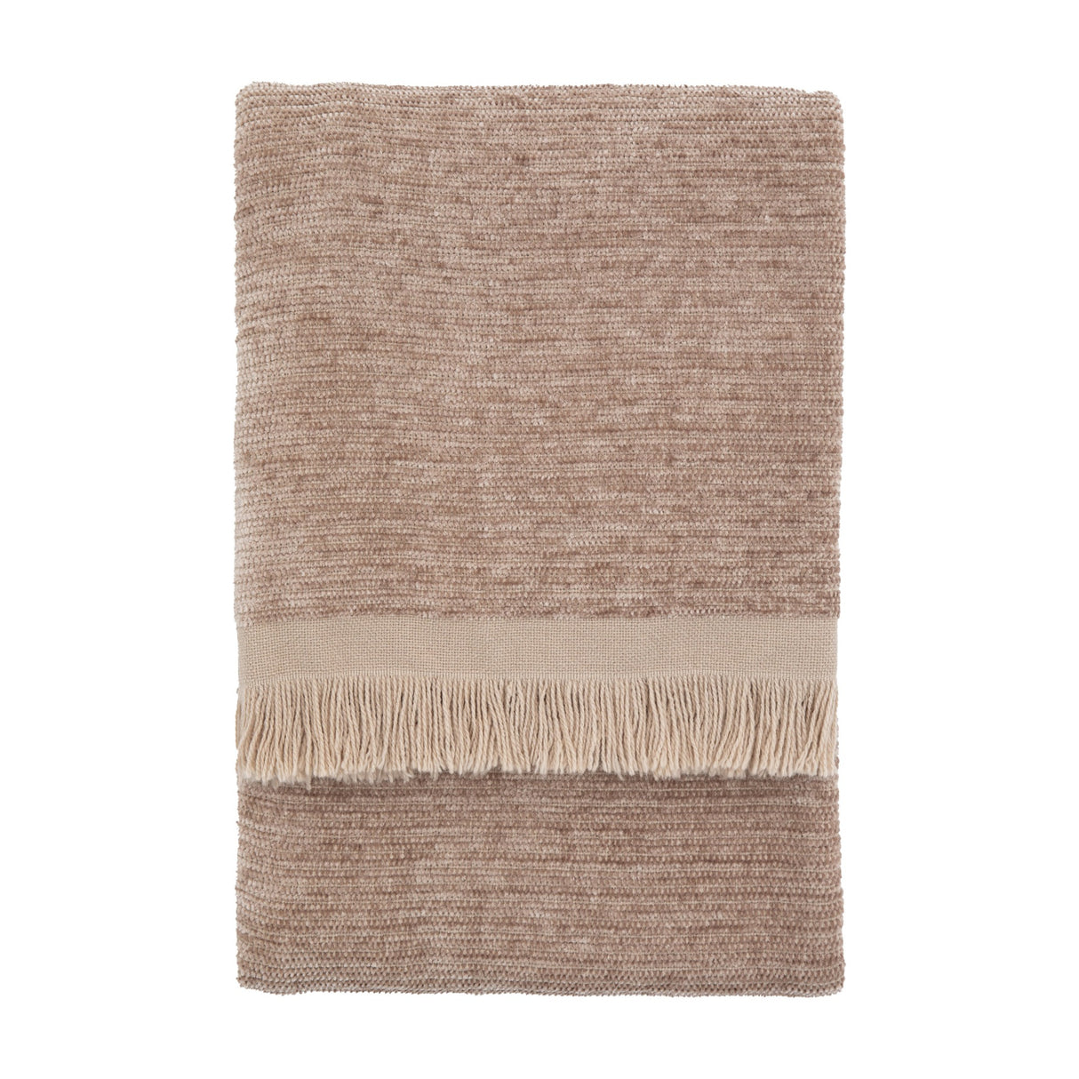 Willow Chenille Throw with Fringe