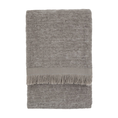 Willow Chenille Throw with Fringe