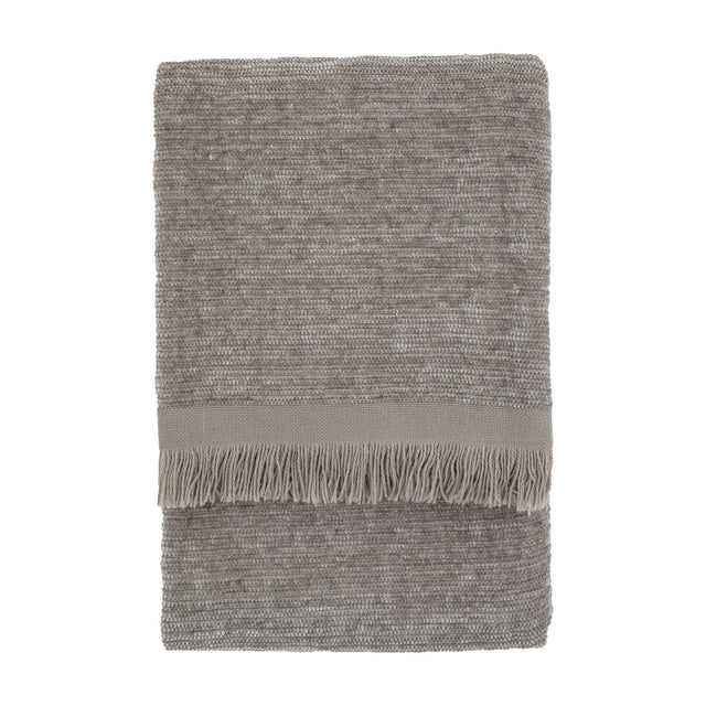 Willow Chenille Throw with Fringe