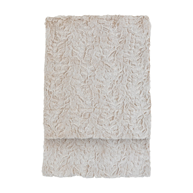 Hampshire Faux Fur Throw – Natural