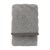 Oakley Checked Sherpa Throw