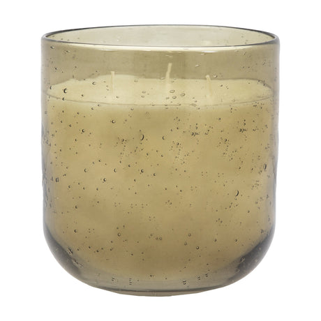 Filled Glass Candle