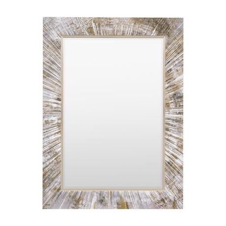 Chelsea Rectangle Mirror – Gold