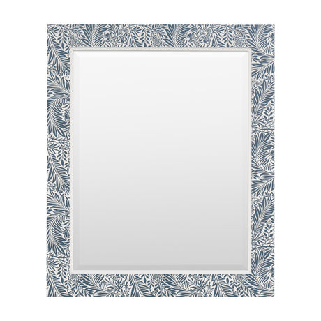 Cotswold Rectangle Mirror with Leaf-Print Frame