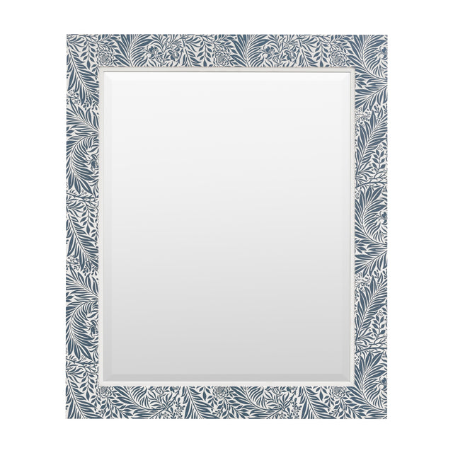 Cotswold Rectangle Mirror with Leaf-Print Frame