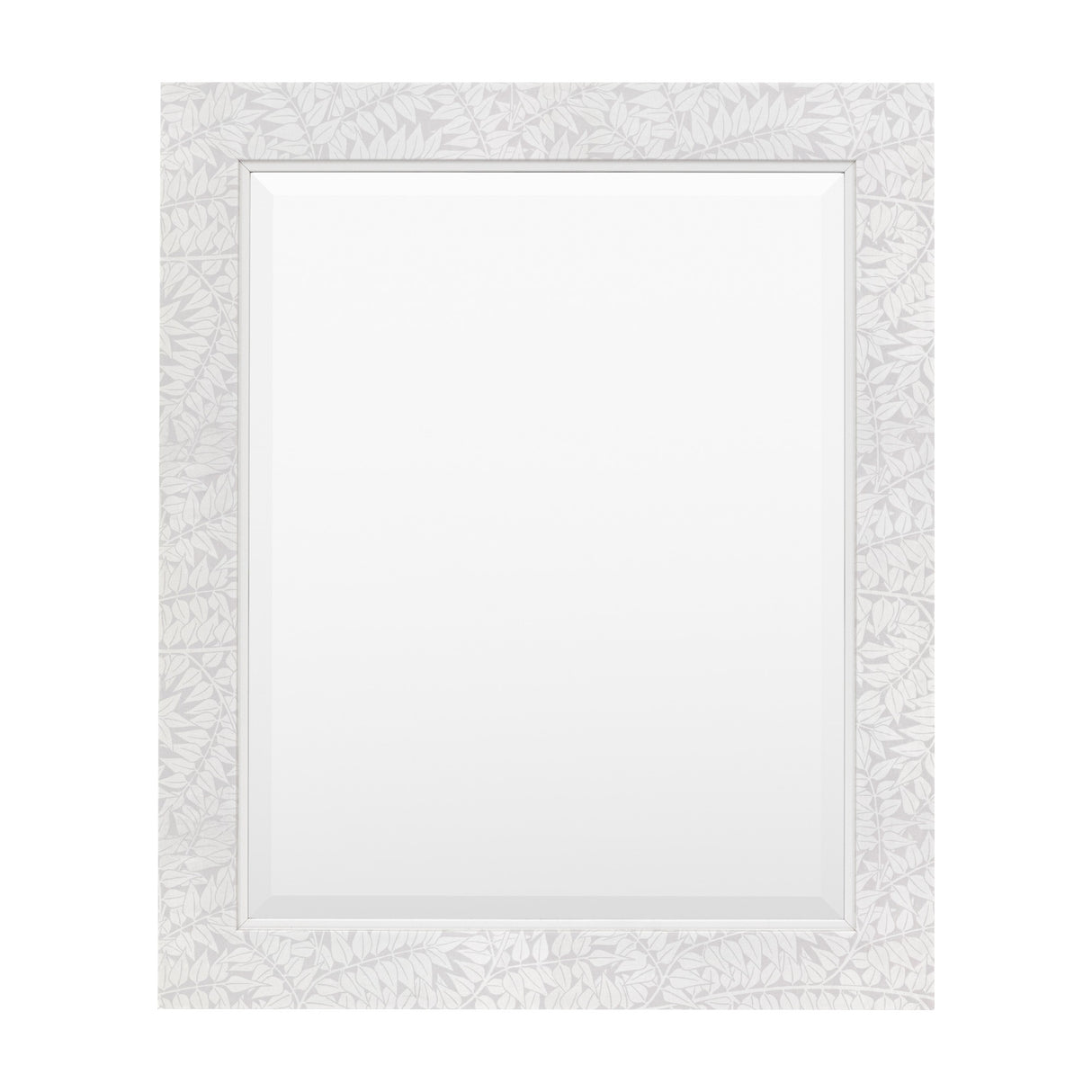 Cotswold Rectangle Mirror with Leaf-Print Frame