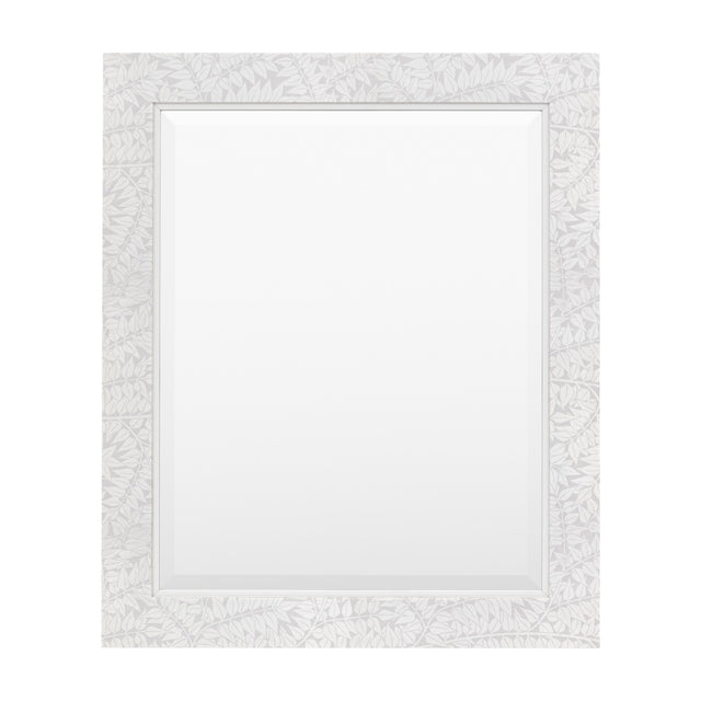 Cotswold Rectangle Mirror with Leaf-Print Frame