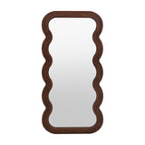 Hasker Wavy Full-Length Mirror – Walnut