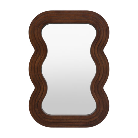 Hasker Wavy Full-Length Mirror – Walnut