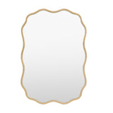 Sloane Wavy Full-Length Mirror – Gold