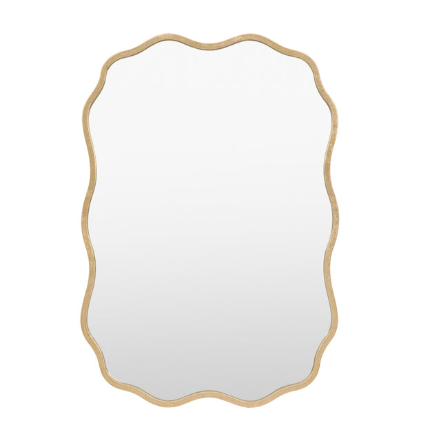 Sloane Wavy Full-Length Mirror – Gold