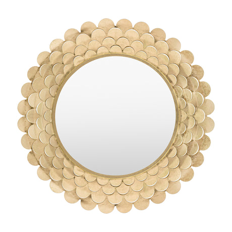 Windsor Round Mirror – Gold