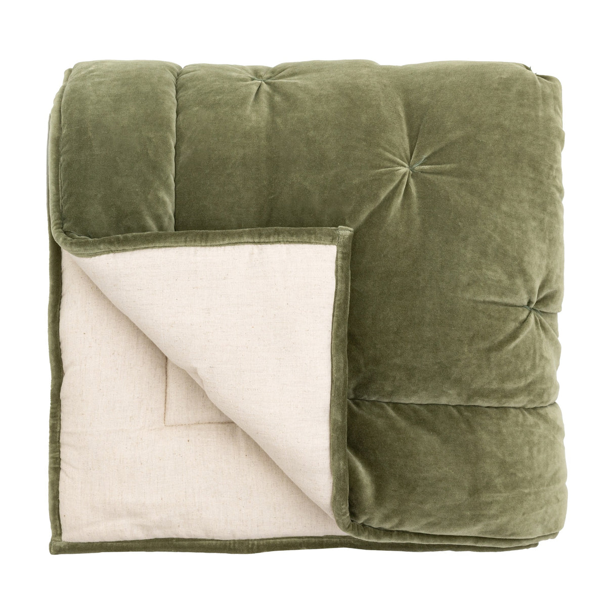 Opulent Velvet Quilted Bedspread