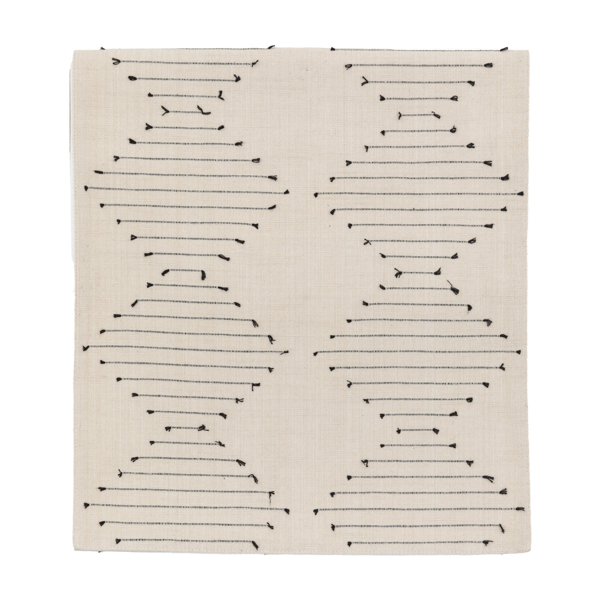 Diamond Weave Table Runner – Cream