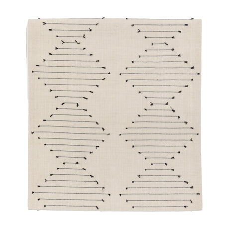 Diamond Weave Table Runner – Cream
