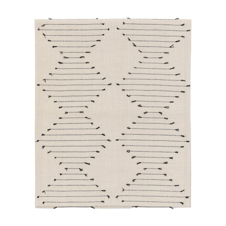 Diamond Weave Table Runner – Cream