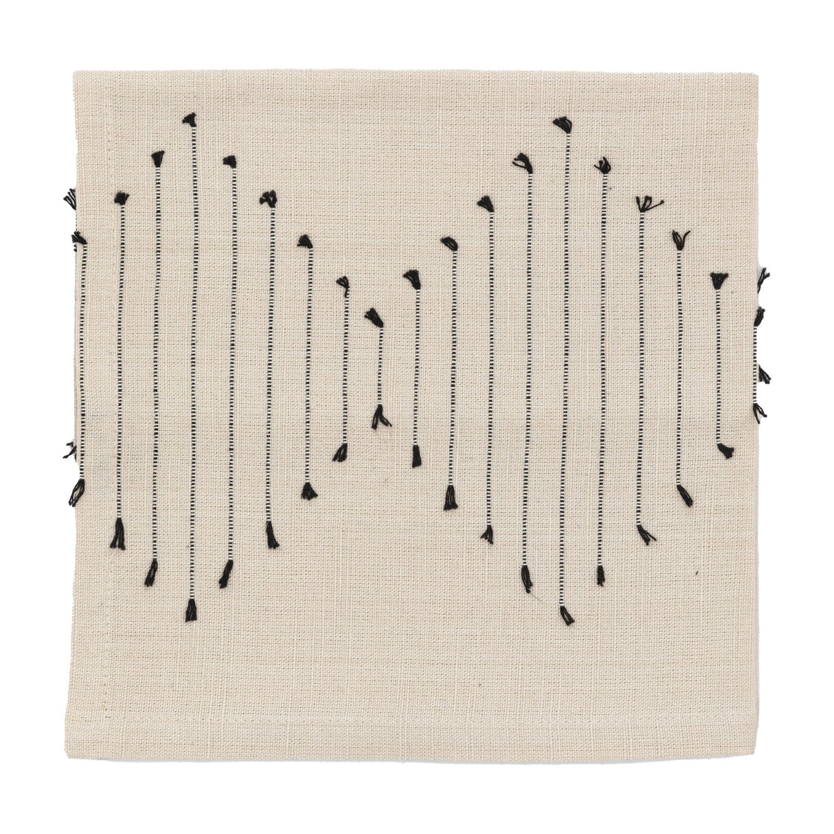 Diamond Weave Cotton Napkins Set of 4 – Cream