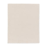 Linen Effect Table Runner with Blanket Stitch – Cream