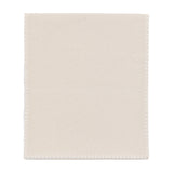 Linen Effect Table Runner with Blanket Stitch – Cream