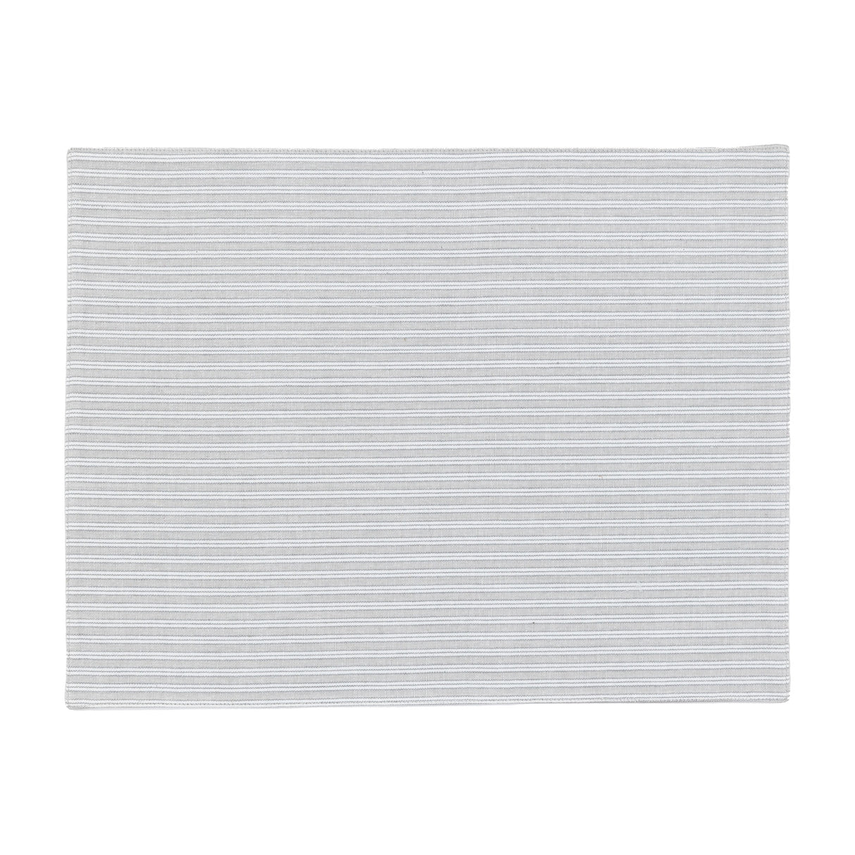 Woven Striped Placemat Set of 4 – Grey