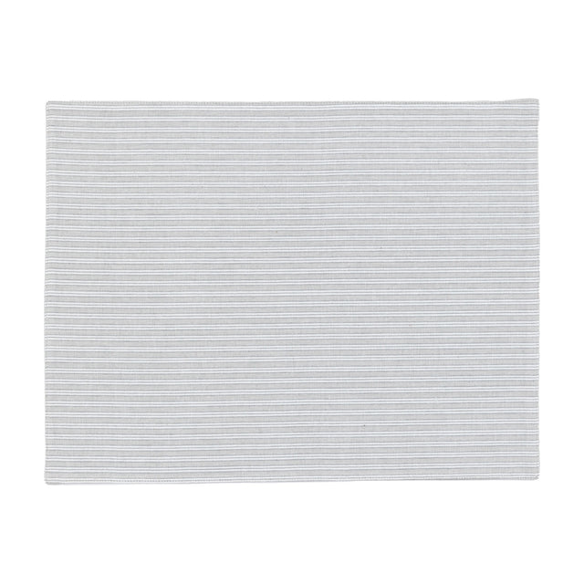Woven Striped Placemat Set of 4 – Grey