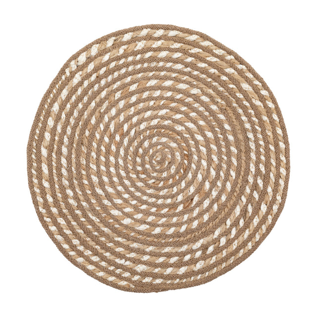 Tonal Weave Jute Placemats Set of 4 – Natural