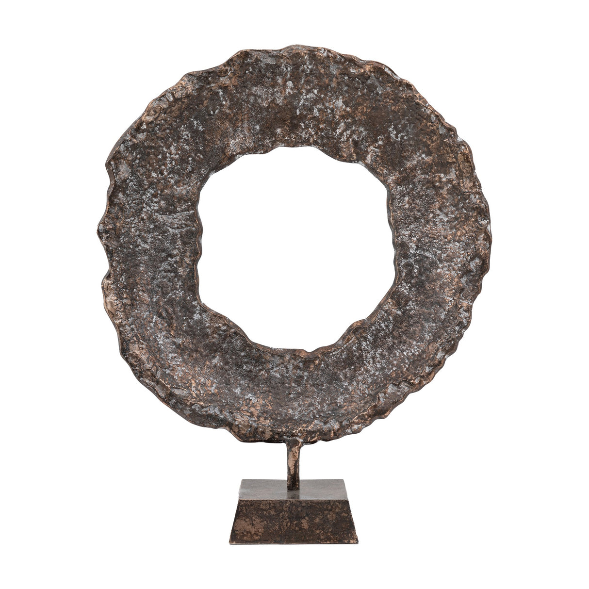 Keoni Circle Sculpture – Copper
