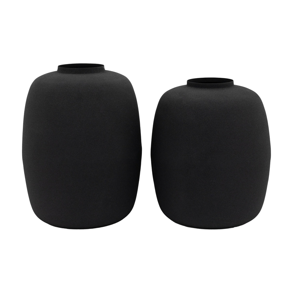Zia Vase Set of 2 – Black