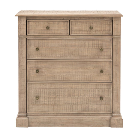 Vancouver 5 Drawer Chest – Natural