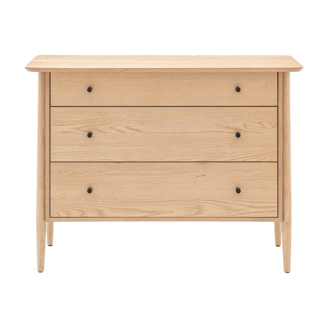 Hatfield 3 Drawer Chest – Natural